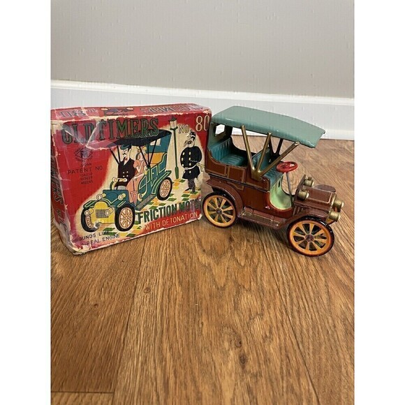 TradeMark Other - OLDTIMERS No. 80 TradeMark Modern Toys Friction Car Made in Japan Antique AS IS